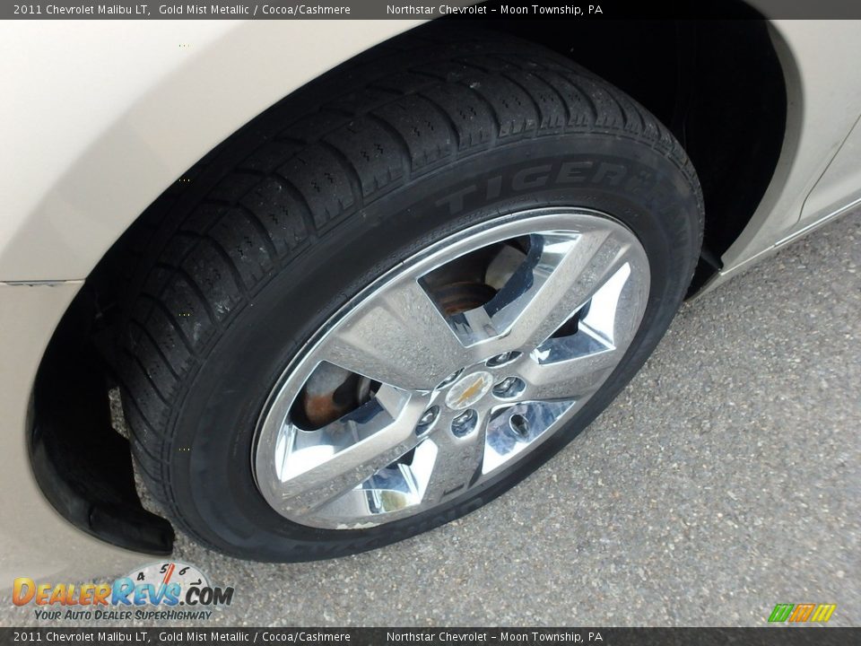 2011 Chevrolet Malibu LT Gold Mist Metallic / Cocoa/Cashmere Photo #7