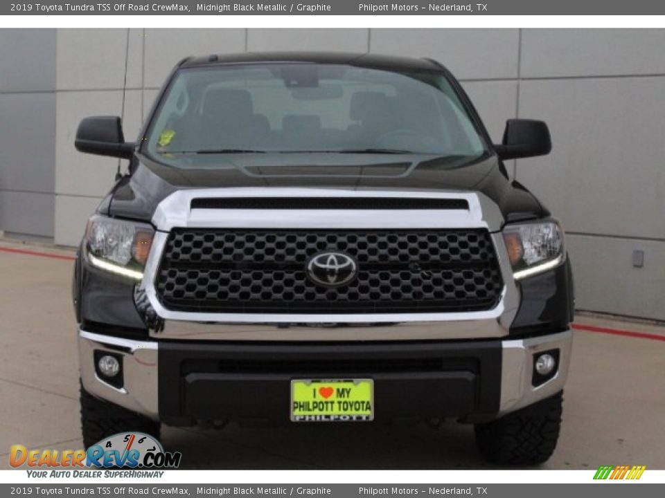 2019 Toyota Tundra TSS Off Road CrewMax Midnight Black Metallic / Graphite Photo #2