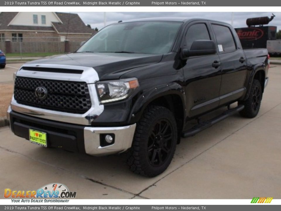 2019 Toyota Tundra TSS Off Road CrewMax Midnight Black Metallic / Graphite Photo #3