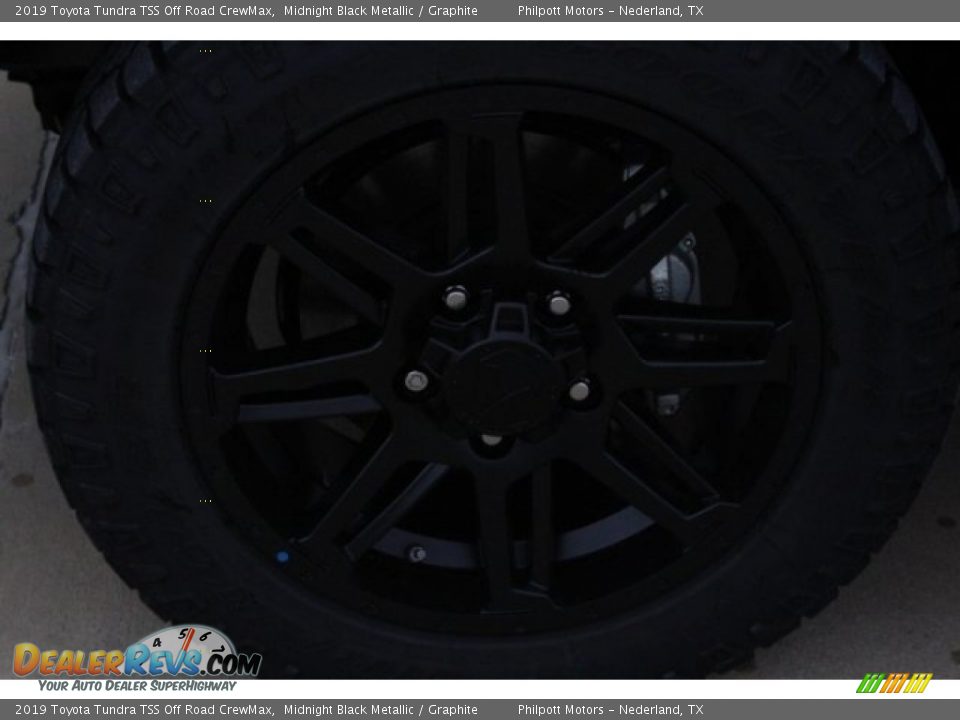 2019 Toyota Tundra TSS Off Road CrewMax Midnight Black Metallic / Graphite Photo #4
