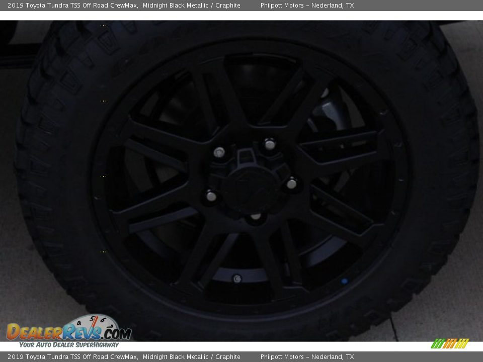2019 Toyota Tundra TSS Off Road CrewMax Midnight Black Metallic / Graphite Photo #5