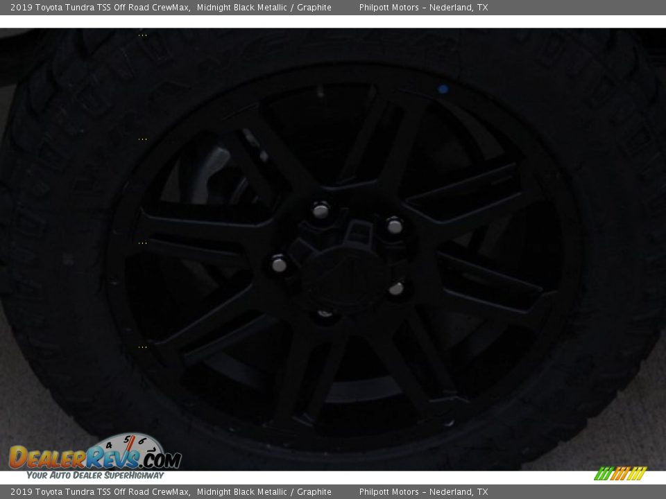 2019 Toyota Tundra TSS Off Road CrewMax Midnight Black Metallic / Graphite Photo #9
