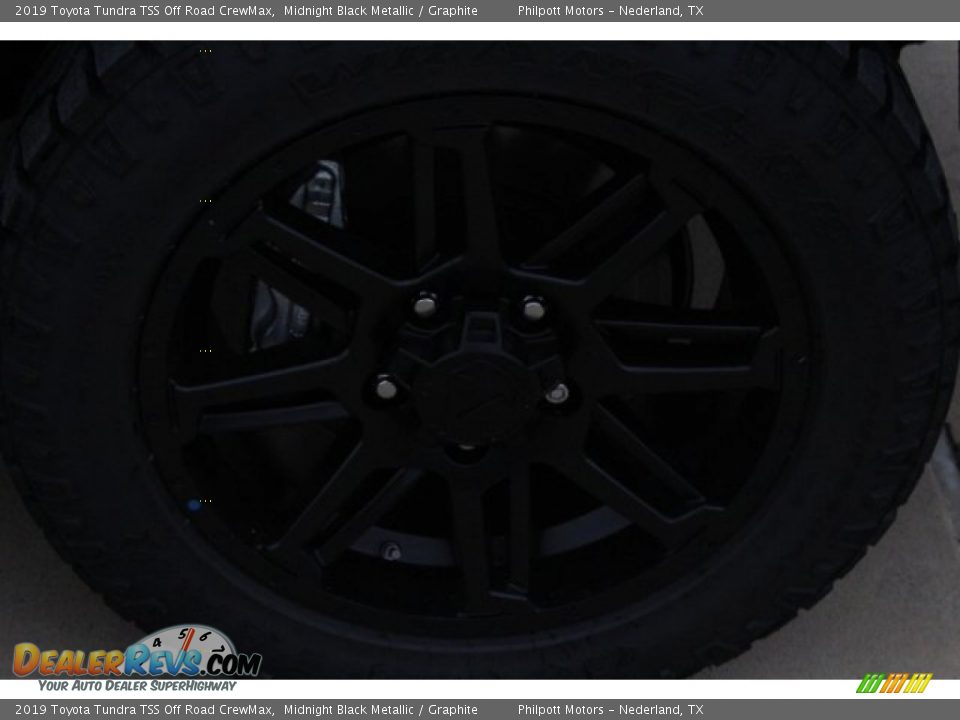 2019 Toyota Tundra TSS Off Road CrewMax Midnight Black Metallic / Graphite Photo #10