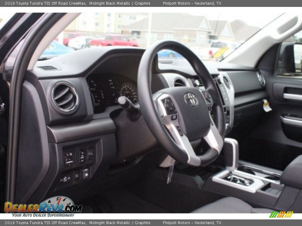 2019 Toyota Tundra TSS Off Road CrewMax Midnight Black Metallic / Graphite Photo #13