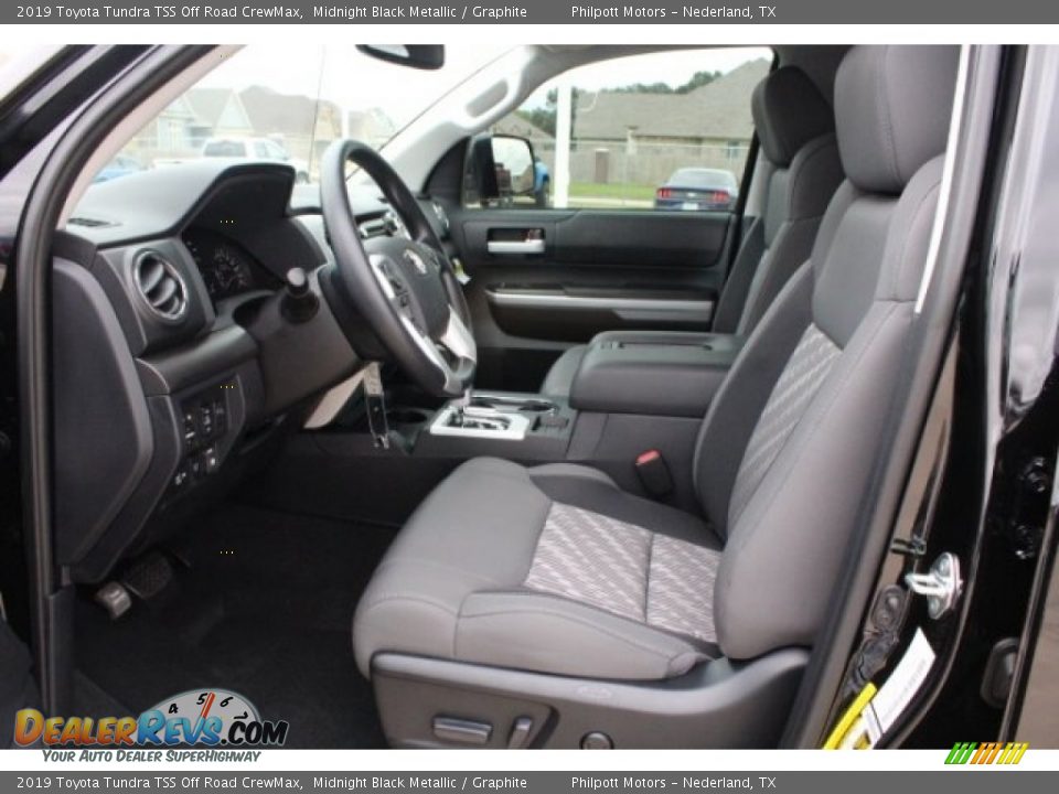 2019 Toyota Tundra TSS Off Road CrewMax Midnight Black Metallic / Graphite Photo #14