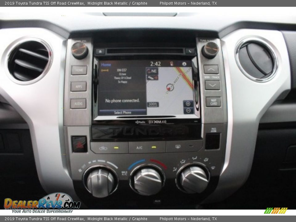 2019 Toyota Tundra TSS Off Road CrewMax Midnight Black Metallic / Graphite Photo #17