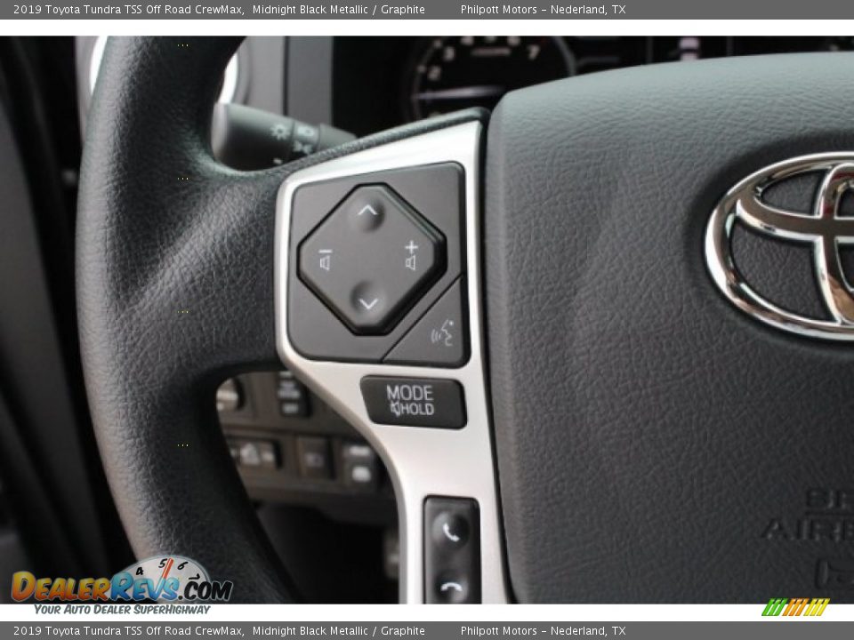 2019 Toyota Tundra TSS Off Road CrewMax Midnight Black Metallic / Graphite Photo #19