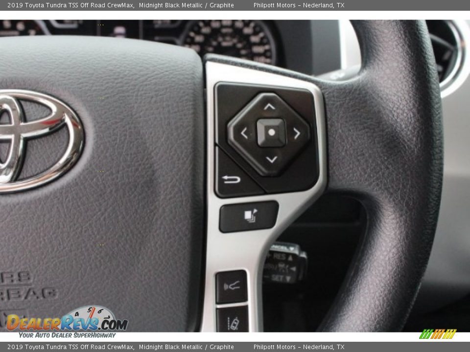 2019 Toyota Tundra TSS Off Road CrewMax Midnight Black Metallic / Graphite Photo #20