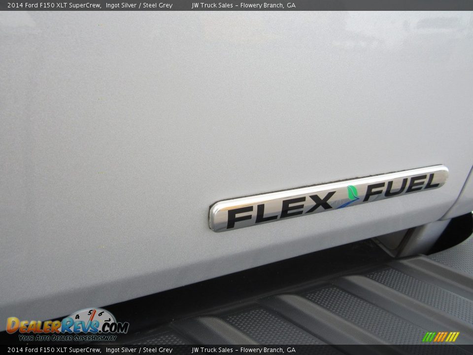2014 Ford F150 XLT SuperCrew Ingot Silver / Steel Grey Photo #33