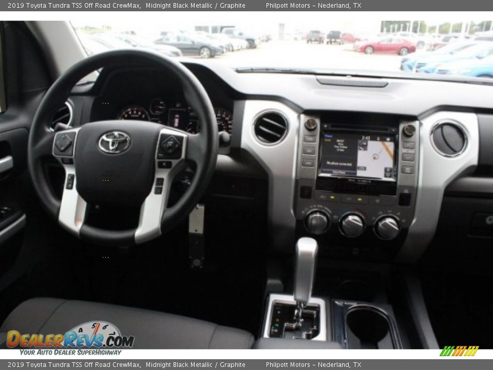 2019 Toyota Tundra TSS Off Road CrewMax Midnight Black Metallic / Graphite Photo #25