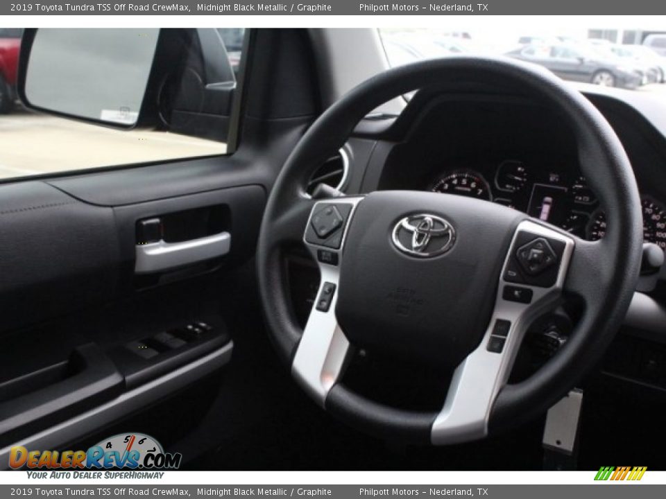 2019 Toyota Tundra TSS Off Road CrewMax Midnight Black Metallic / Graphite Photo #26