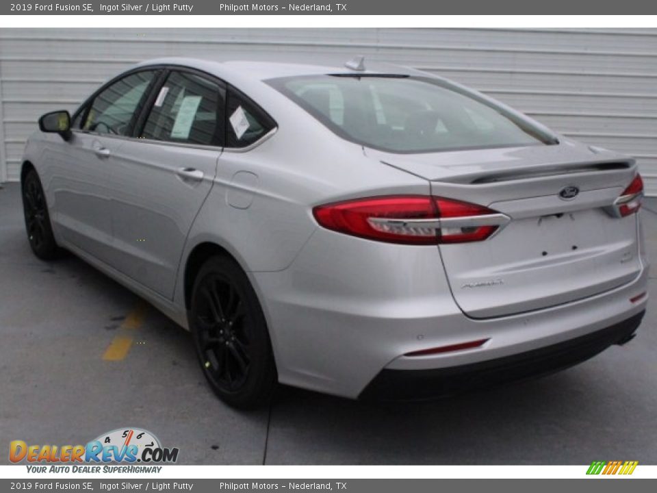 2019 Ford Fusion SE Ingot Silver / Light Putty Photo #7