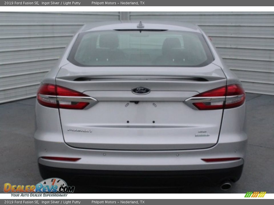 2019 Ford Fusion SE Ingot Silver / Light Putty Photo #8
