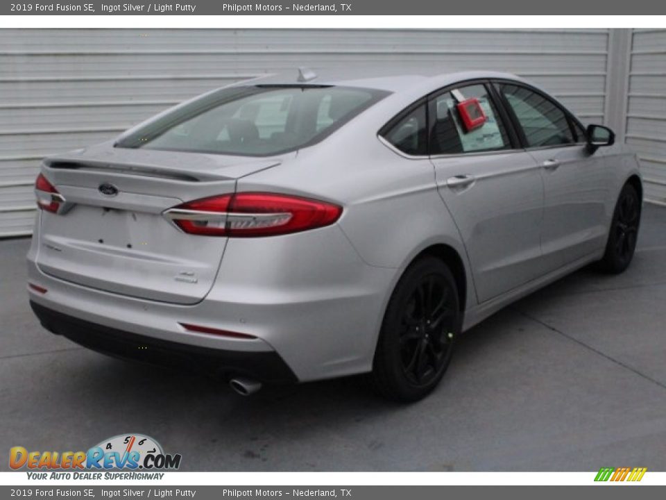 2019 Ford Fusion SE Ingot Silver / Light Putty Photo #9