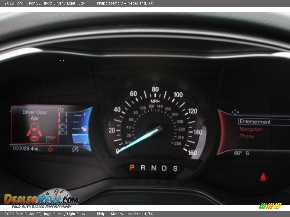 2019 Ford Fusion SE Gauges Photo #23