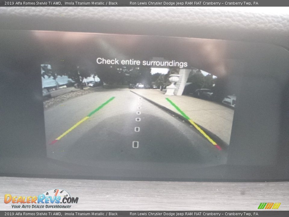 2019 Alfa Romeo Stelvio Ti AWD Imola Titanium Metallic / Black Photo #24