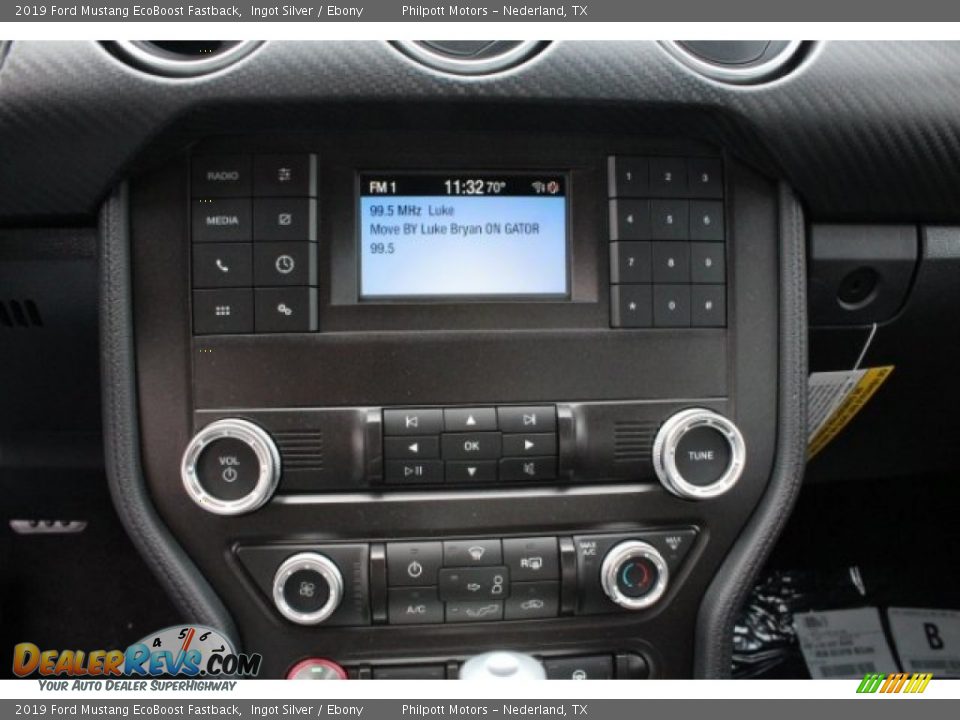 2019 Ford Mustang EcoBoost Fastback Ingot Silver / Ebony Photo #18