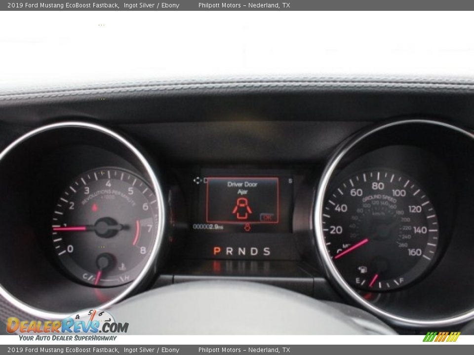 2019 Ford Mustang EcoBoost Fastback Ingot Silver / Ebony Photo #23