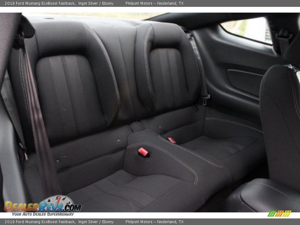 2019 Ford Mustang EcoBoost Fastback Ingot Silver / Ebony Photo #29