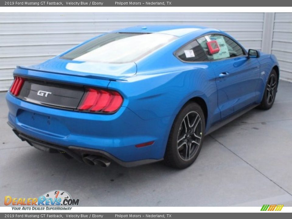 Velocity Blue 2019 Ford Mustang GT Fastback Photo #9