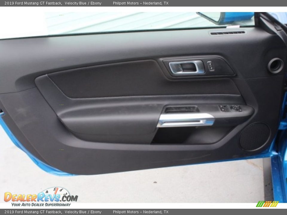 Door Panel of 2019 Ford Mustang GT Fastback Photo #13
