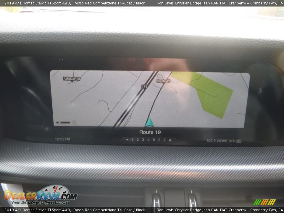 Navigation of 2019 Alfa Romeo Stelvio Ti Sport AWD Photo #23