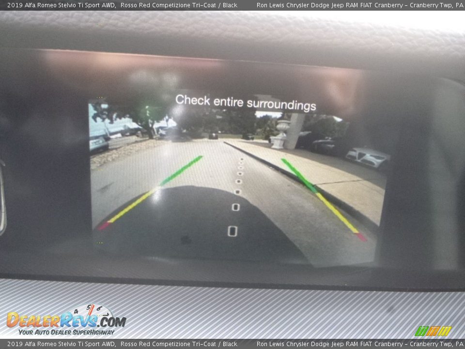 2019 Alfa Romeo Stelvio Ti Sport AWD Rosso Red Competizione Tri-Coat / Black Photo #24