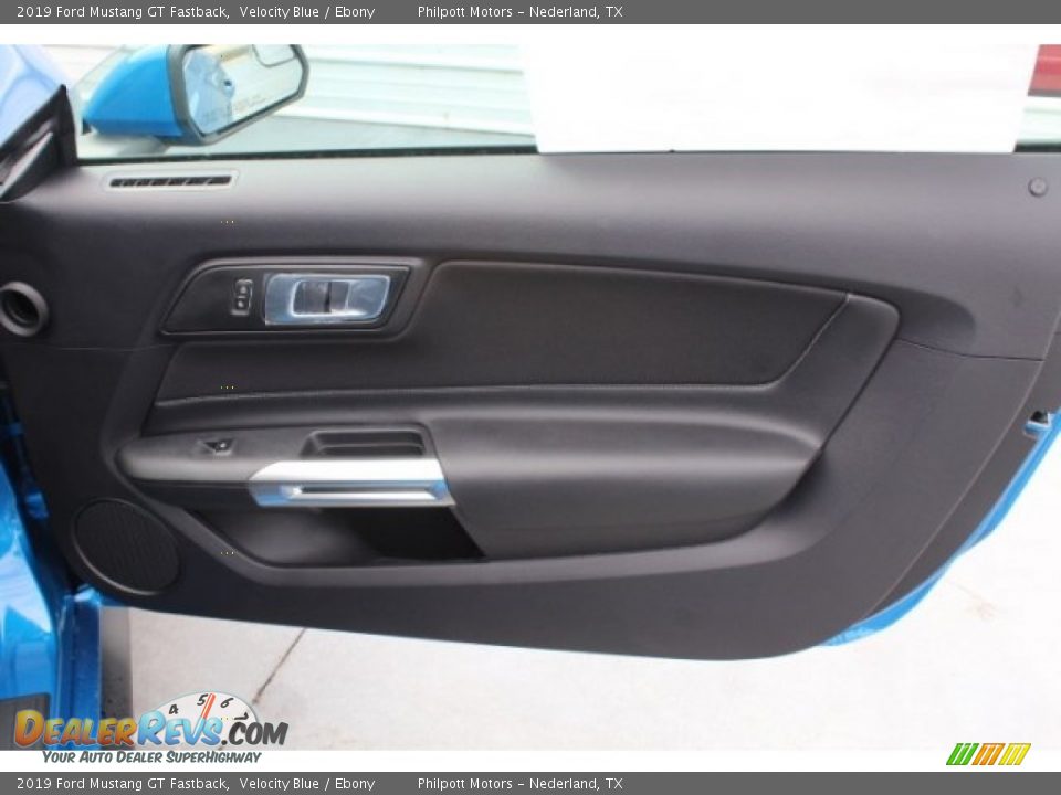 Door Panel of 2019 Ford Mustang GT Fastback Photo #26