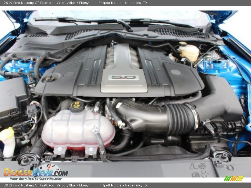 2019 Ford Mustang GT Fastback 5.0 Liter DOHC 32-Valve Ti-VCT V8 Engine Photo #30