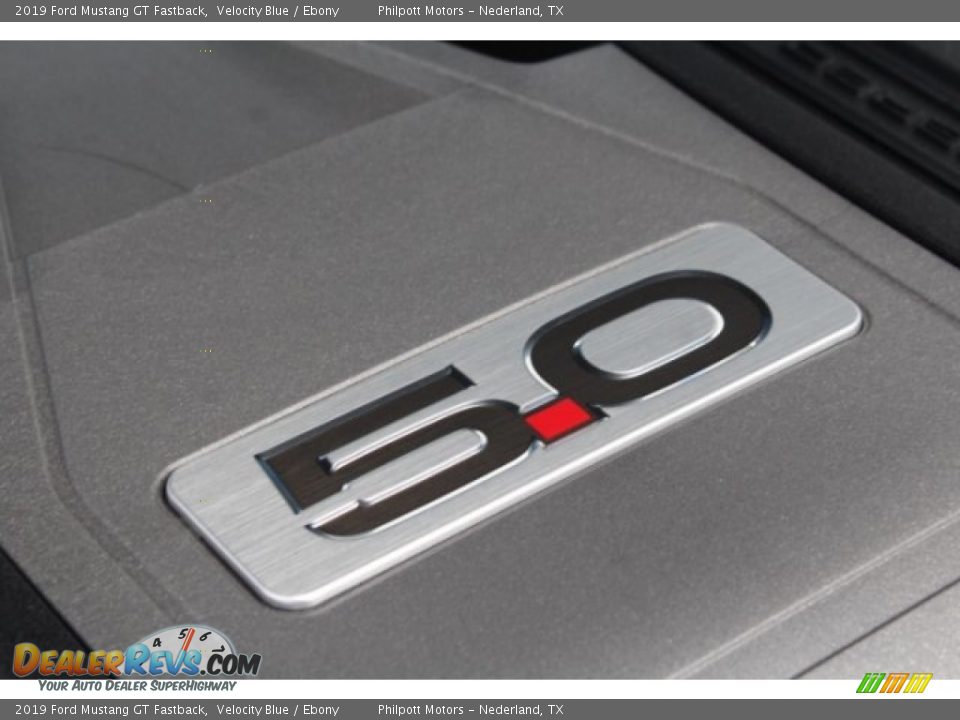 2019 Ford Mustang GT Fastback Velocity Blue / Ebony Photo #31