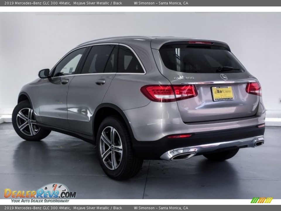 2019 Mercedes-Benz GLC 300 4Matic Mojave Silver Metallic / Black Photo #2