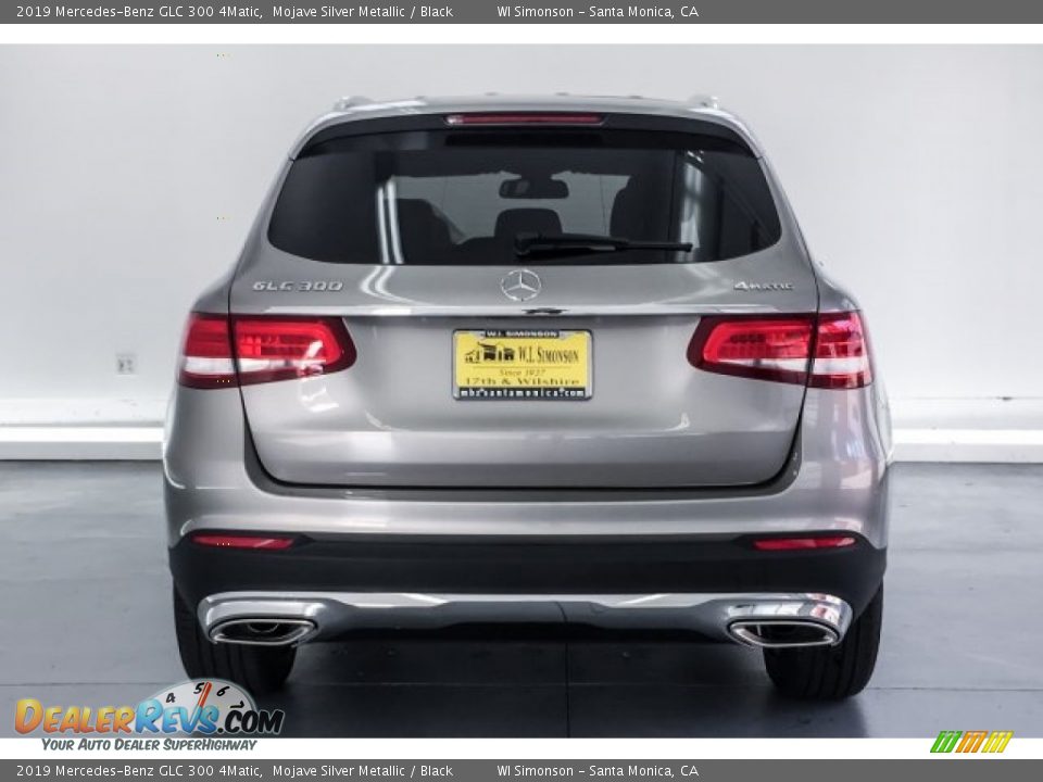 2019 Mercedes-Benz GLC 300 4Matic Mojave Silver Metallic / Black Photo #3