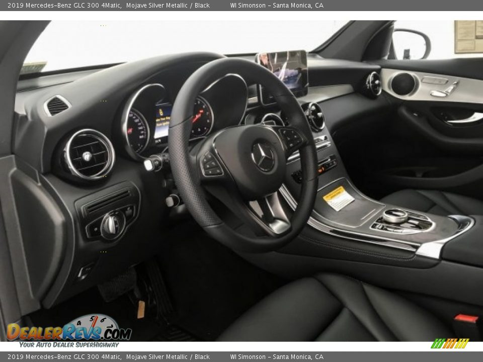 2019 Mercedes-Benz GLC 300 4Matic Mojave Silver Metallic / Black Photo #4