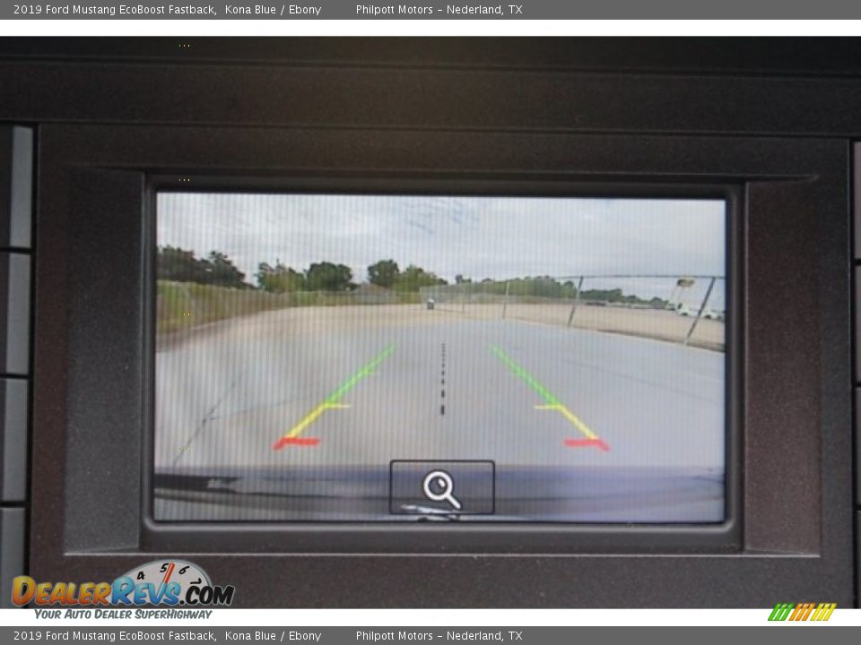 2019 Ford Mustang EcoBoost Fastback Kona Blue / Ebony Photo #17