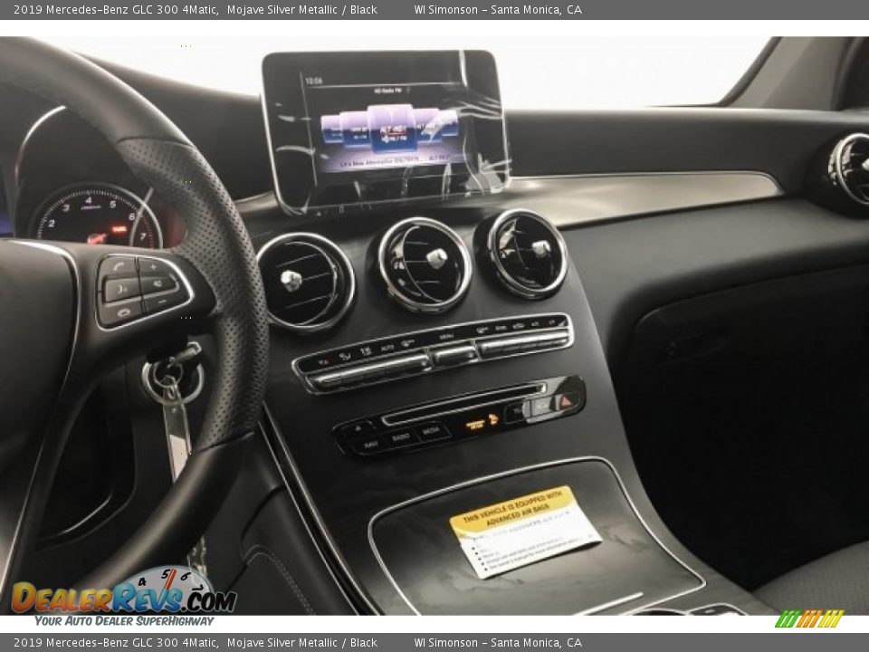2019 Mercedes-Benz GLC 300 4Matic Mojave Silver Metallic / Black Photo #6