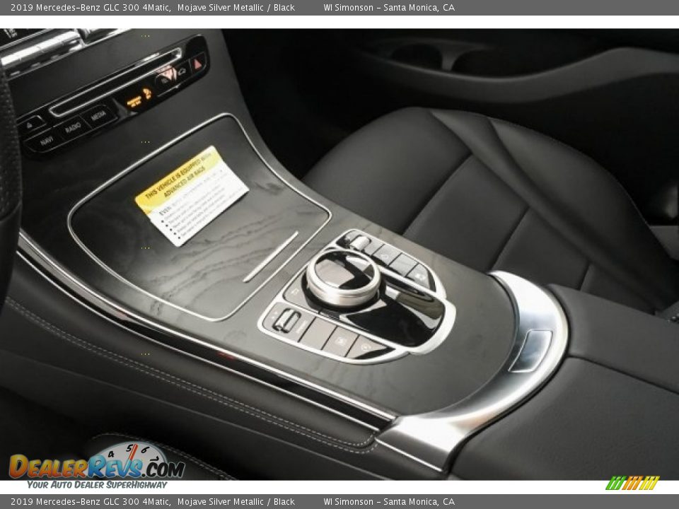 2019 Mercedes-Benz GLC 300 4Matic Mojave Silver Metallic / Black Photo #7