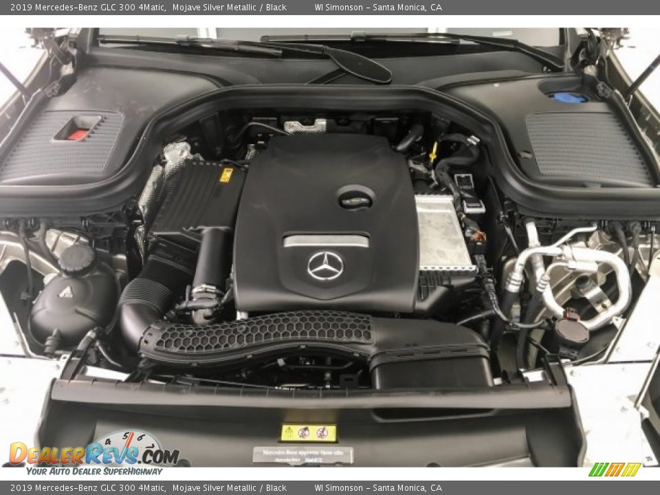 2019 Mercedes-Benz GLC 300 4Matic Mojave Silver Metallic / Black Photo #8