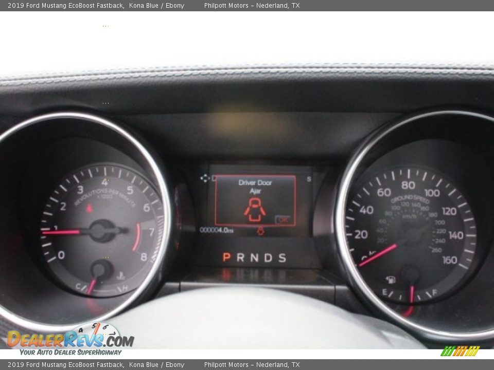 2019 Ford Mustang EcoBoost Fastback Kona Blue / Ebony Photo #23