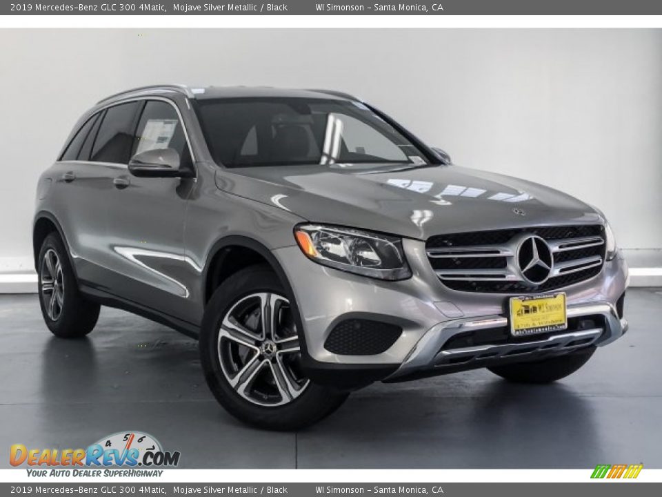 2019 Mercedes-Benz GLC 300 4Matic Mojave Silver Metallic / Black Photo #12