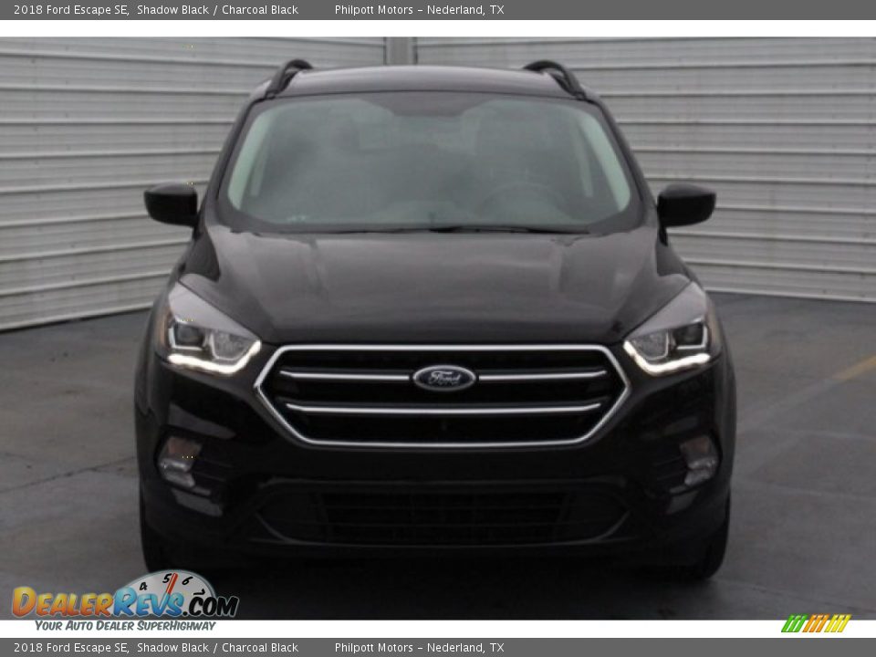 2018 Ford Escape SE Shadow Black / Charcoal Black Photo #2