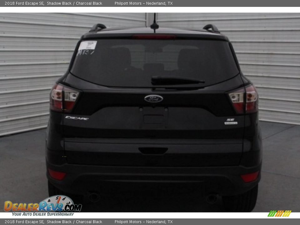 2018 Ford Escape SE Shadow Black / Charcoal Black Photo #8