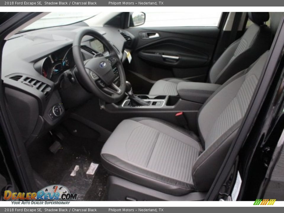 2018 Ford Escape SE Shadow Black / Charcoal Black Photo #14