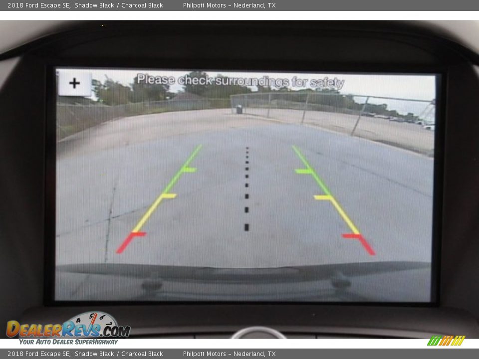 2018 Ford Escape SE Shadow Black / Charcoal Black Photo #15