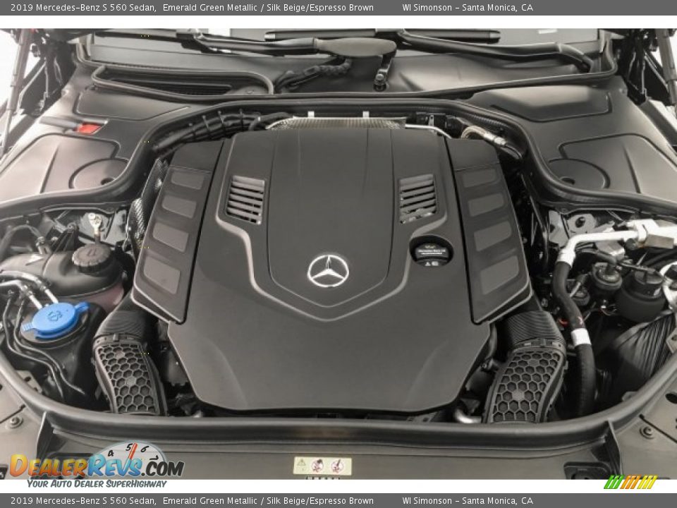 2019 Mercedes-Benz S 560 Sedan 4.0 Liter biturbo DOHC 32-Valve VVT V8 Engine Photo #8