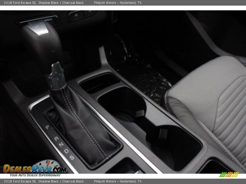 2018 Ford Escape SE Shadow Black / Charcoal Black Photo #18
