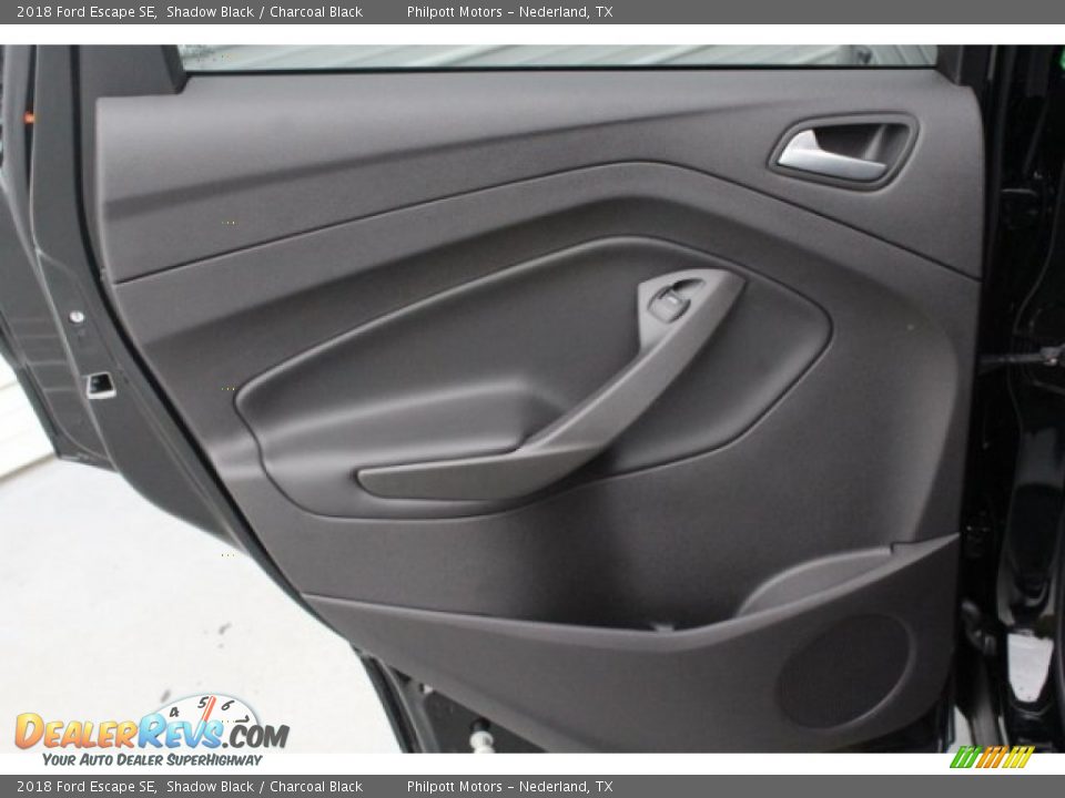 2018 Ford Escape SE Shadow Black / Charcoal Black Photo #23