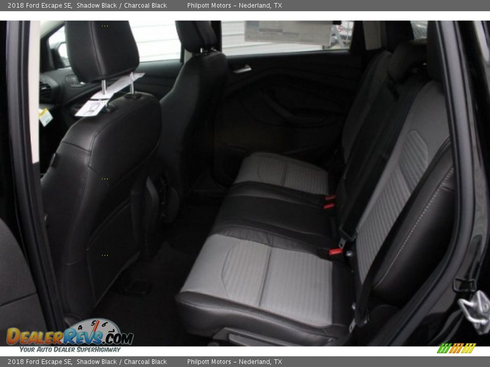 2018 Ford Escape SE Shadow Black / Charcoal Black Photo #24