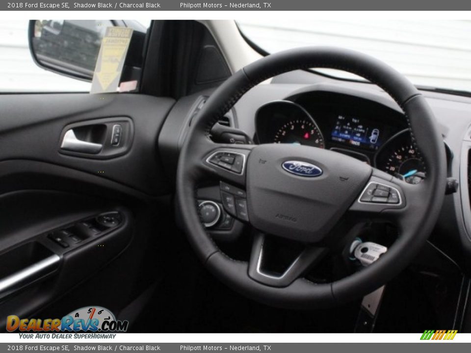 2018 Ford Escape SE Shadow Black / Charcoal Black Photo #26