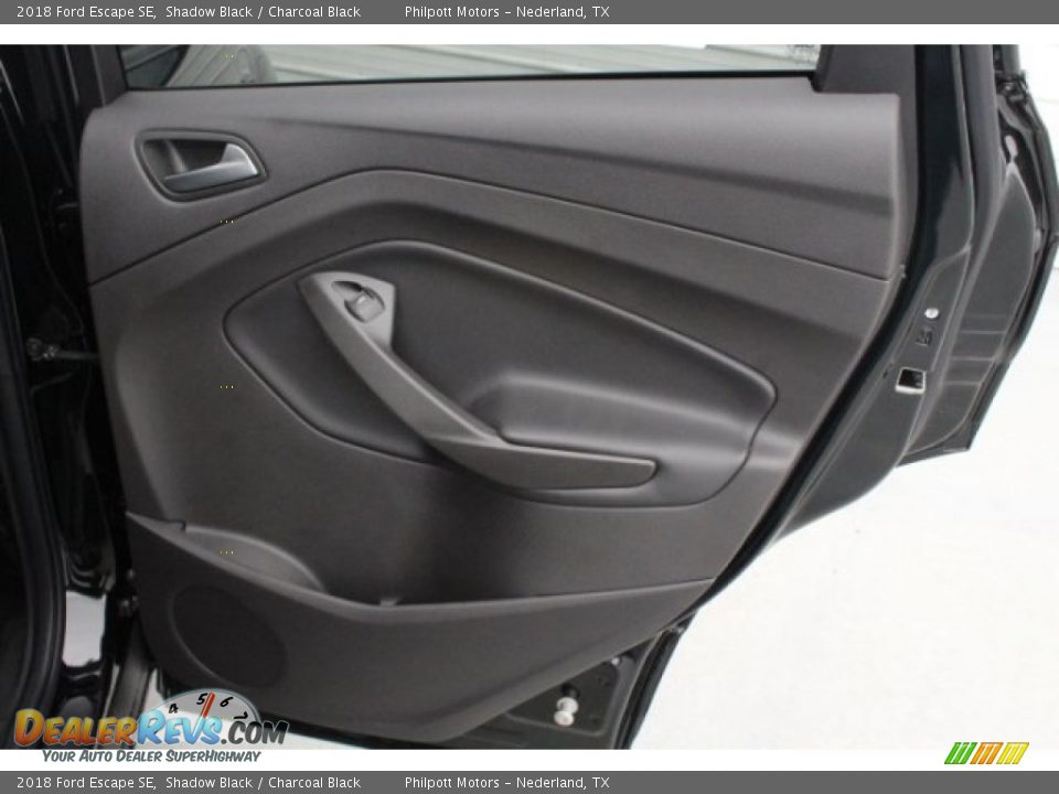 2018 Ford Escape SE Shadow Black / Charcoal Black Photo #28