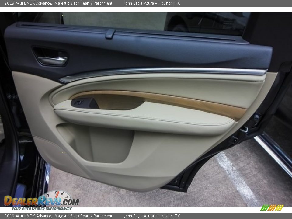 2019 Acura MDX Advance Majestic Black Pearl / Parchment Photo #25